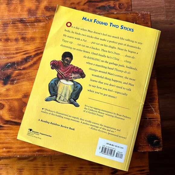 Vintage 1997 Max Found Two Sticks Paperback Book - Picture 9 of 10